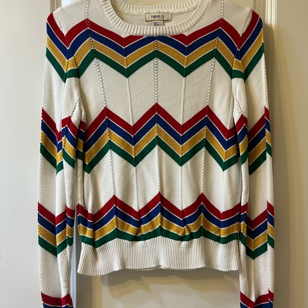 Multi-color Striped Sweater